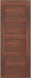 Flat  Panel   San  Diego  Sapele  Doors